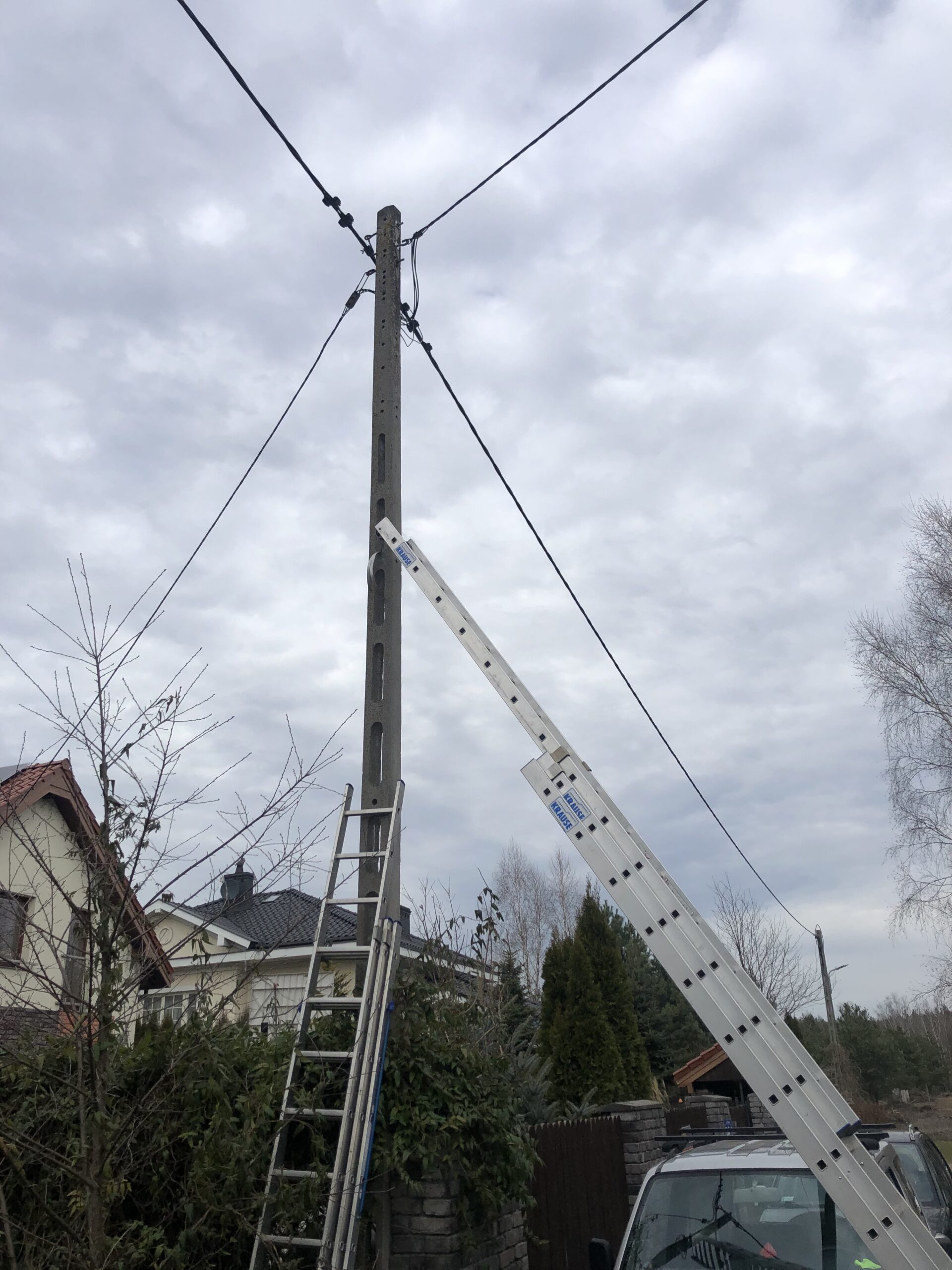 Montaż oświetlenia ulicznego